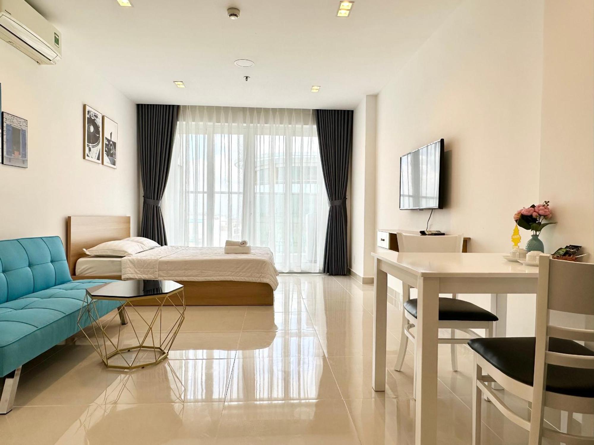 Teddy Apartment At Sky Center Luxury Ho Si Minh-város Kültér fotó