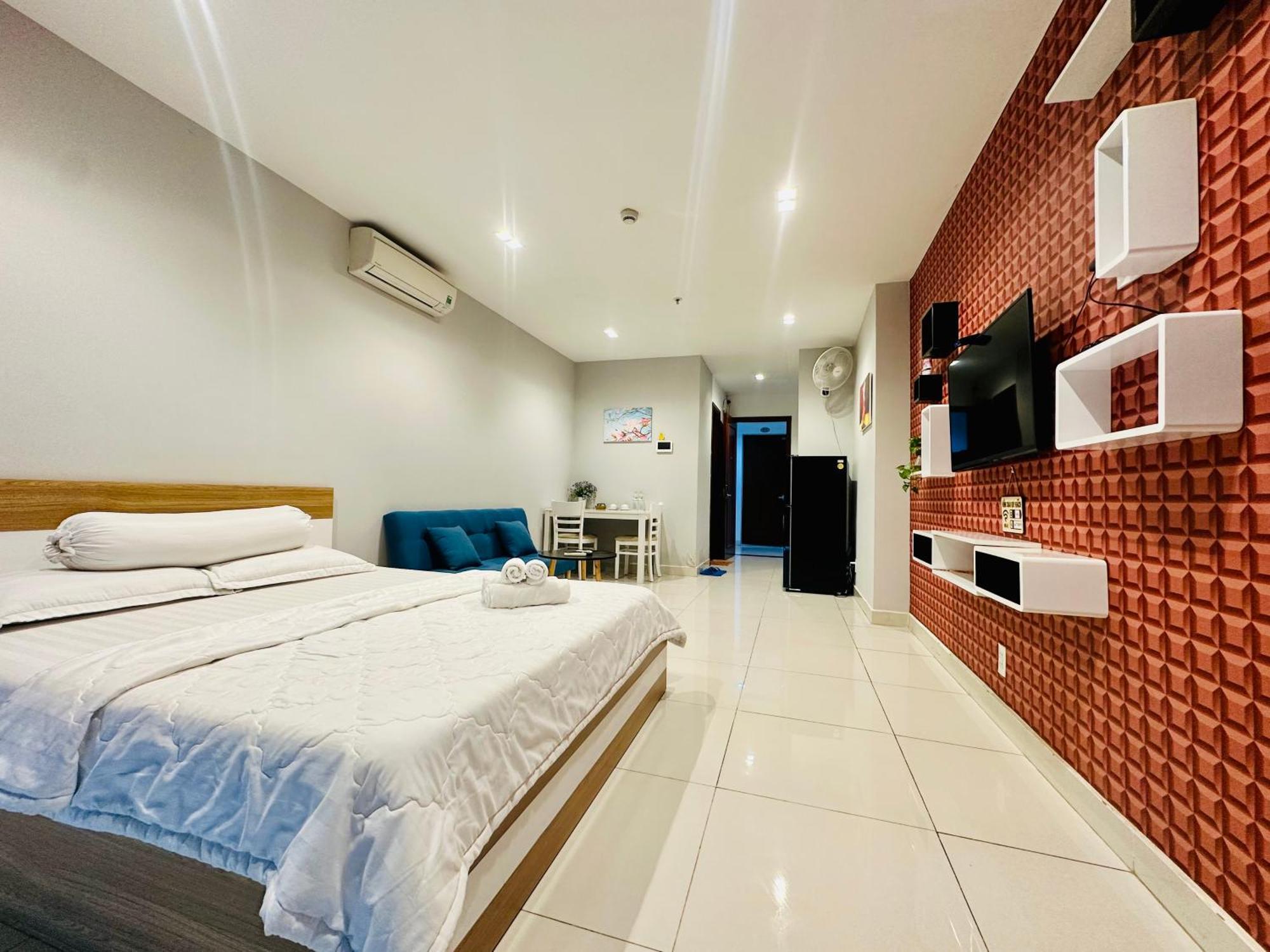Teddy Apartment At Sky Center Luxury Ho Si Minh-város Kültér fotó