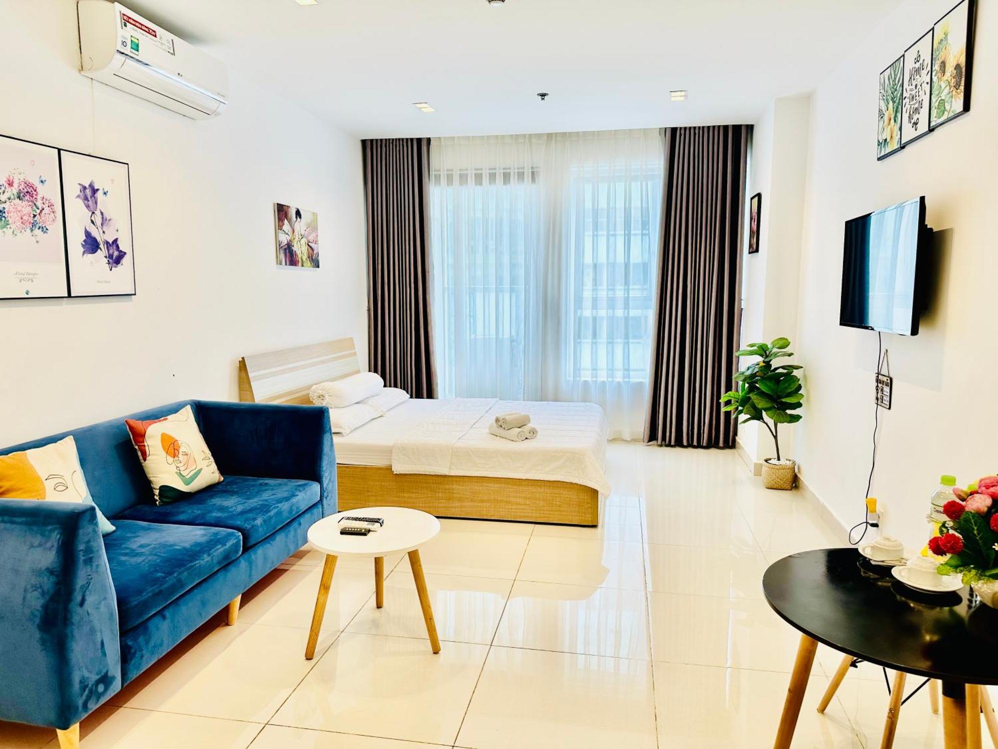 Teddy Apartment At Sky Center Luxury Ho Si Minh-város Kültér fotó