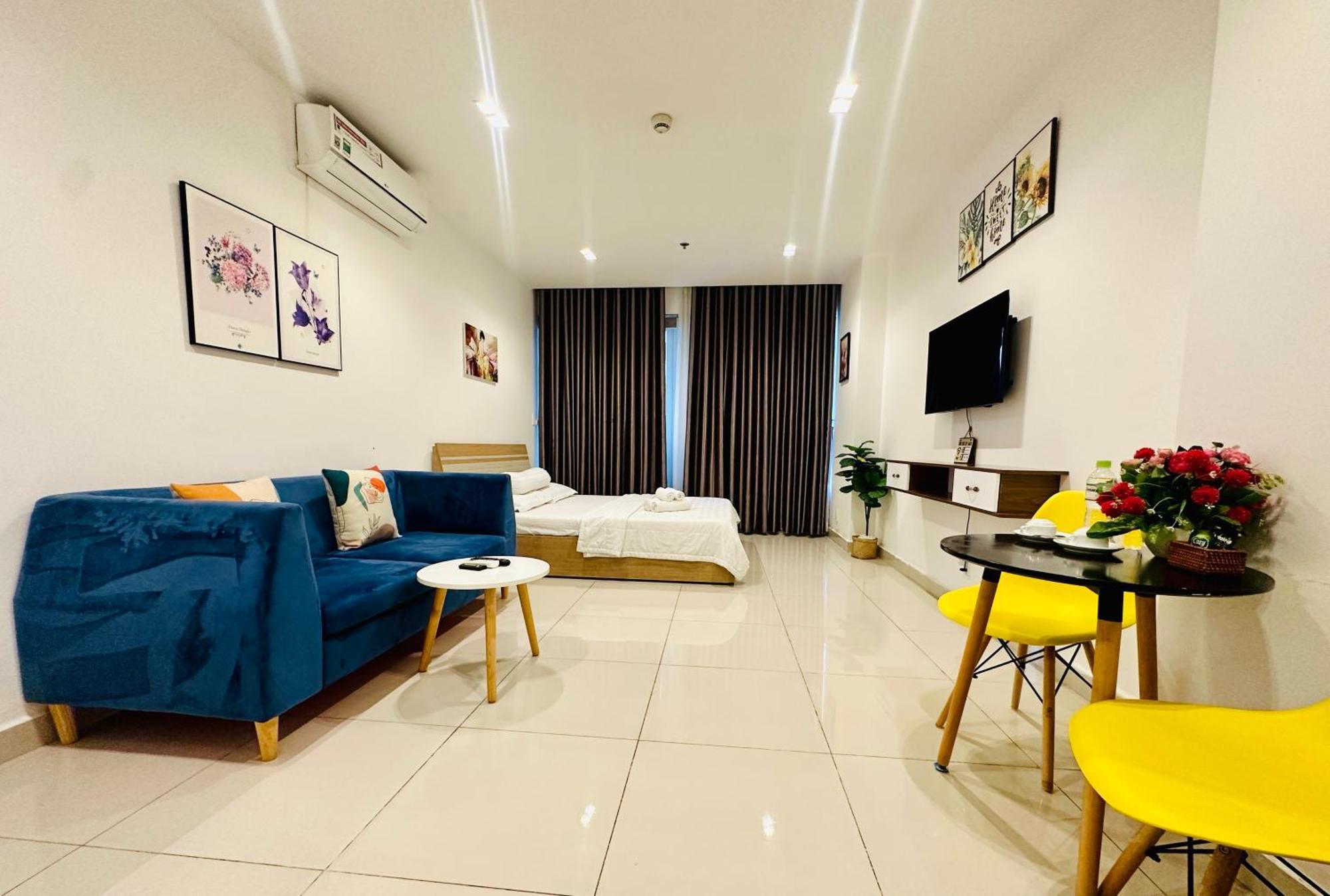 Teddy Apartment At Sky Center Luxury Ho Si Minh-város Kültér fotó