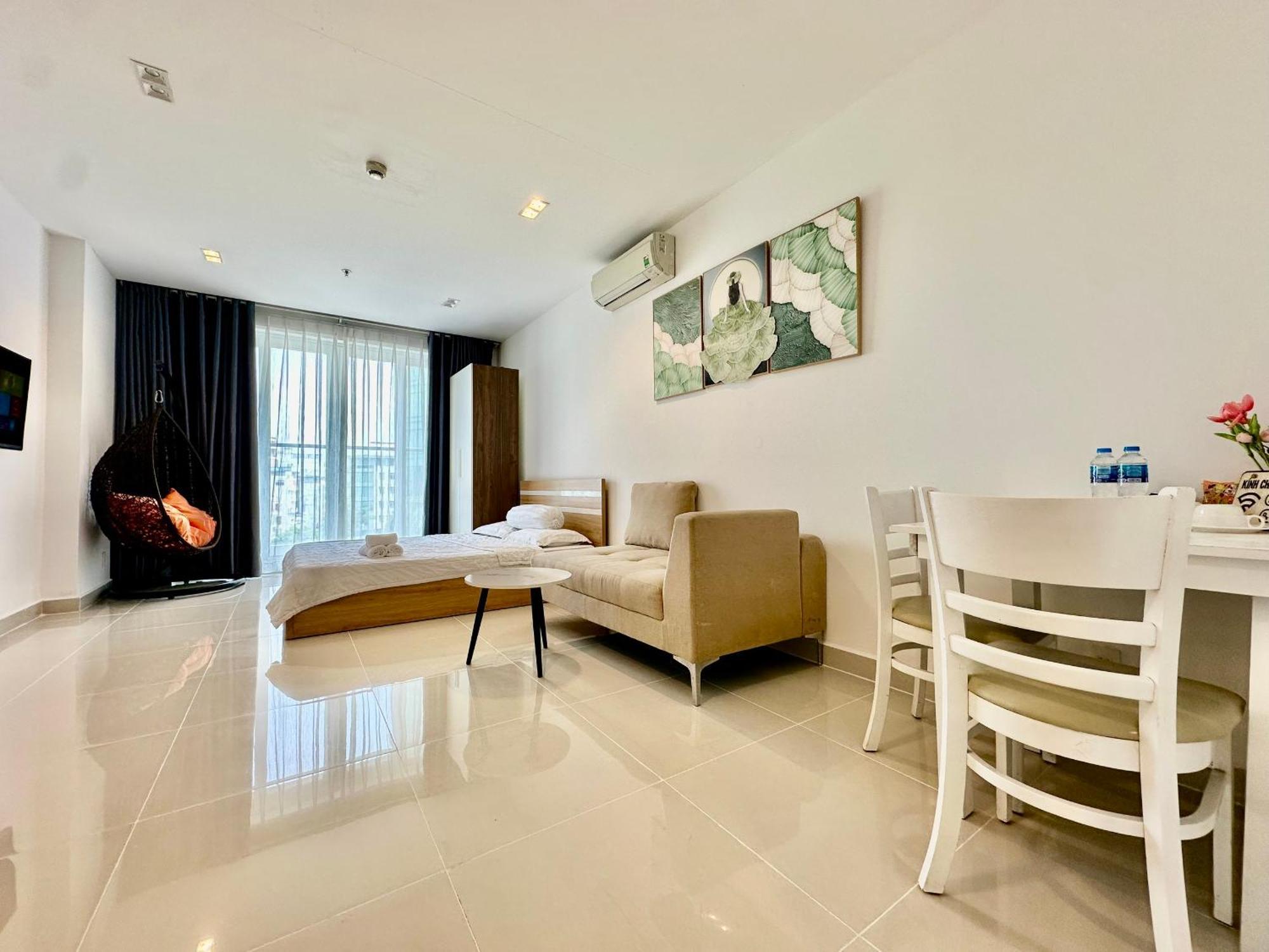 Teddy Apartment At Sky Center Luxury Ho Si Minh-város Kültér fotó